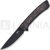 CRKT Q Compact Carbonfiber vouwmes, zwart