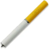 D Rocket Design Faux Cigarette pen, Titanium + Hard Cerakote