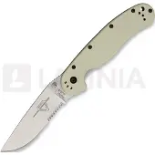 Ontario RAT-1 vouwmes, desert tan/satin, gezaagd