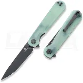 Bestechman Flick - PVD - G10 vouwmes, jade