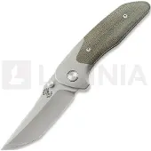 Mechforce Barker Collab Hokkaido vouwmes, OD Green Micarta