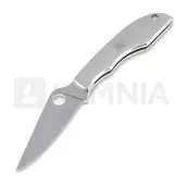 Spyderco Grasshopper Silver Sandvik 12C27 Pe Zakmes Metaal