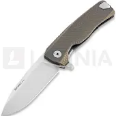 Lionsteel ROK Titanium vouwmes, bronze