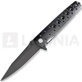 Artisan Cutlery Virginia Linerlock D2 Black vouwmes