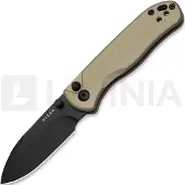 Kizer Cutlery Drop Bear 2 Button Lock vouwmes, Tan Aluminum, DLC