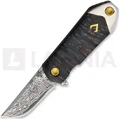 V Nives KillaBite Damascus vouwmes, wood