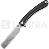 Artisan Cutlery Orthodox Framelock Damascus vouwmes, zwart