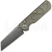 Straight Line Rox - Stonewashed - Green Canvas Micarta vouwmes