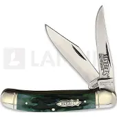 Marbles Copperhead Green Stag Bone vouwmes