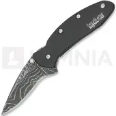 Kershaw Chive A/O Damascus vouwmes