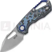 MKM Knives Isonzo Clip Point SW vouwmes, Arctic Storm CF