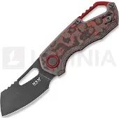 MKM Knives Isonzo Cleaver BW vouwmes, Lava Flow CF