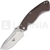 V Nives Olympian Linerlock Dark Earth G10 vouwmes