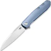 Bestech 9 - Hand Rubbed Satin - Titanium, blauw