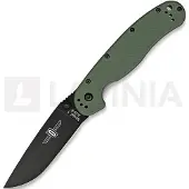 Ontario RAT-1 vouwmes, groen/black