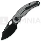 Kunwu Knives Lefty ComPadre - DLC - Titanium vouwmes, Diamond Texture