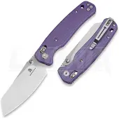 Bestechman Cicada - Satin - G10 vouwmes, paars