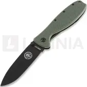 ESEE Zancudo vouwmes, groen/zwart