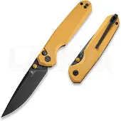 Bestechman Velix - PVD - G10 vouwmes, geel