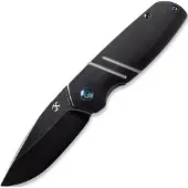Kansept Knives Turaco Black Stonewashed Titanium vouwmes
