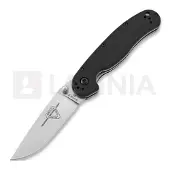 Ontario RAT-2 D2 vouwmes, satin, zwart