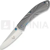 V Nives Poseidon Linerlock vouwmes, grijs