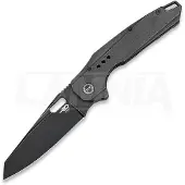 Bestech Nyxie - Blackwash - Titanium vouwmes, zwart