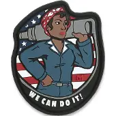 Maxpedition RIVETING ROSIE (FULL COLOR) patch