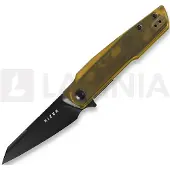 Kizer Cutlery Skinner Nitro-V vouwmes, Yellow PEI
