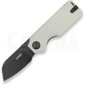 Kubey Boxer Linerlock Black Blade vouwmes, white