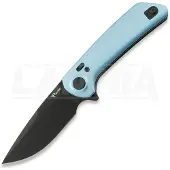 Reate PL-XF Blue Aluminum vouwmes, Black PVD