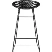 Kartell Smatrik Kruk Indoor | White|Chrome