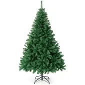 Coast Kunstkerstboom Groen – 116 x 183 cm – 1000 Takpunten met Scharnierconstructie en Metalen Standaard