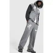Nike x Syna Solo Swoosh Fleece Joggers, grijs