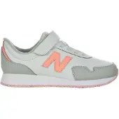 New Balance Kids Sneakers 323 Bungee Lace met klittenbandriempje aan de bovenkant, zilver (35), Plat, Sportief, ki P323V1_KL