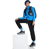 Adidas Outdoor broek 'Clima365' grijs / zwart