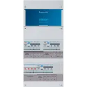 Technim Hager 9 Groepenkast 4P Hfd+3X2P Als 3F
