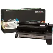 Lexmark 15G042C toner cyaan hoge capaciteit (origineel)