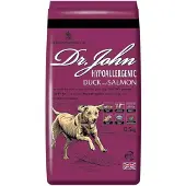 Dr. John Hypoallergene eend met zalm - droogvoer voor honden - 12,5 kg