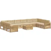 Syfax Sofa-Sets Massief Acaciahout