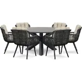 Coco Custa/Xento 150 cm dining tuinset 7-delig
