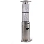 Fornorth Terrasverwarmer Round Tube 11kW gasvermogen, roestvrij staal