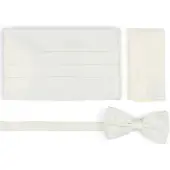 Suitable Cumberband Strik Pochet Set Off White - | Off-White | Maat one size