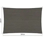 Shadow Comfort Rechthoek schaduwdoek 2,00x3,00 m Cool Grey