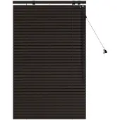vidaXL Venetiaanse jaloezie Donkerbruin 85 x 130 cm 35 mm