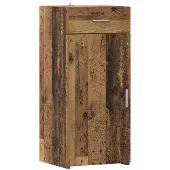 vidaXL Opbergkast Oudhout 40 x 42,5 x 93 cm Geconstrueerd hout