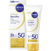 Nivea UV Gesicht Sensitiv LSF 50 Zonnecrème 40 ml