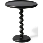 Pols Potten Side Table Twister Black