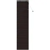 vidaXL Venetiaanse jaloezie Donkerbruin 60 x 250 cm 35 mm