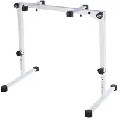 K&M 18820 Omega Pro Table Style Keyboard Stand White